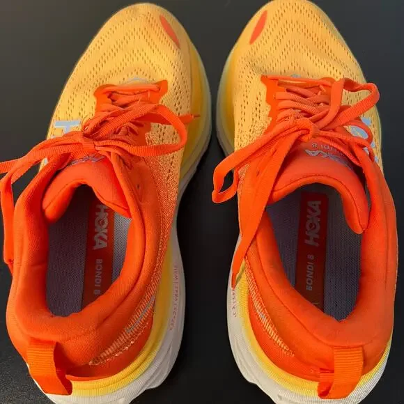 Hoka One Bondi 8 Mens Running Shoe Size 7.5 - Picture 6 of 8